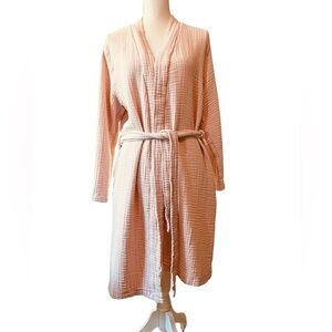 Parachute Blush Textured Robe Women’s Size Medium